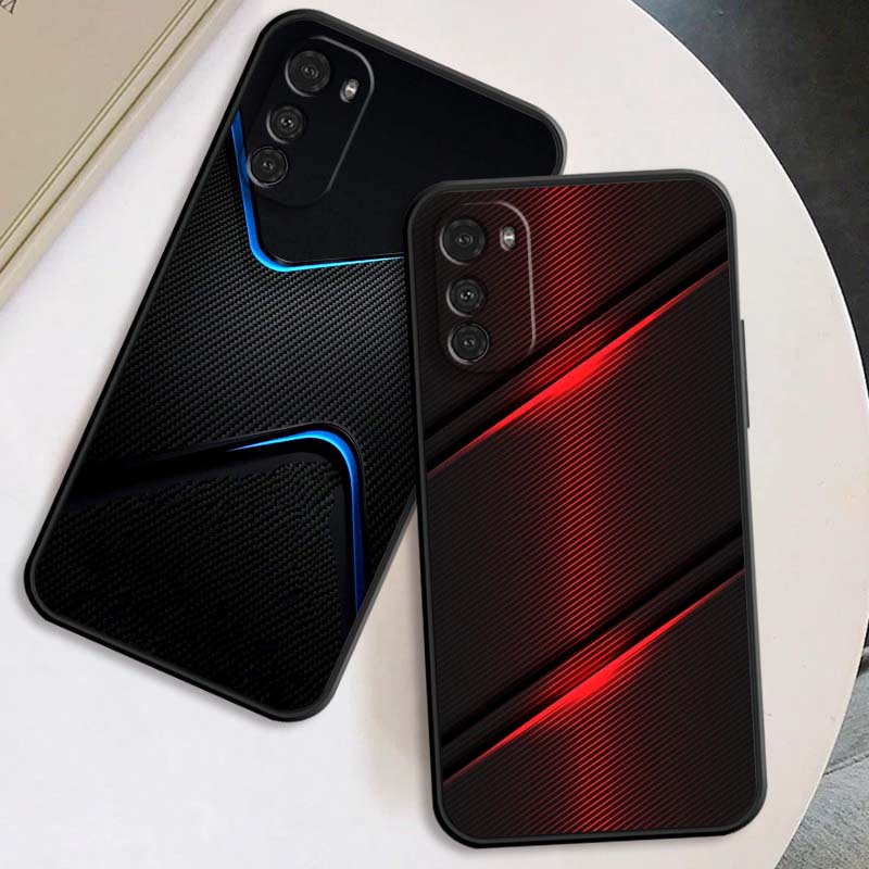 Art Colored Luminous Pattern For Motorola G85 Edge 50 G24 G35 G14 G04 40 G72 G34 G G54 G13 G32 5G Black Phone Case