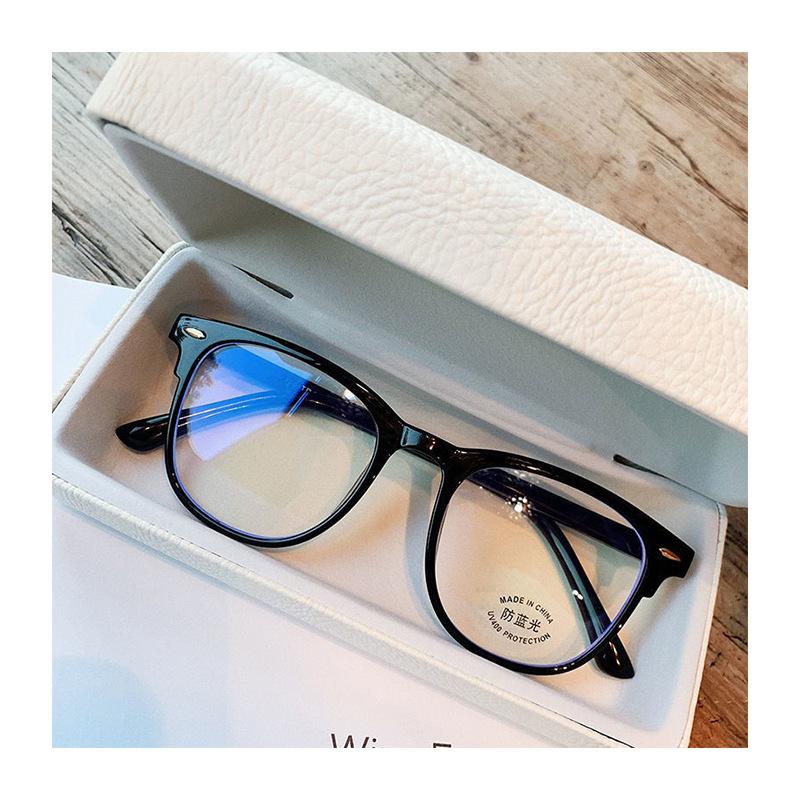 0 -1.0 -1.5 -2.0 To -6.0 Transparent Frame Square Finished Myopic Glasses Women Men Clear Lens Shortsighted Eyeglasses Diopter