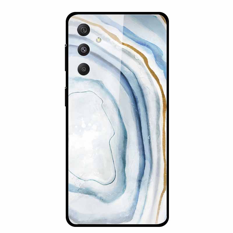 For Samsung Galaxy M54 M34 M14 Case Luxury Tempered Glass Back Cover Hard Case Samsung Galaxy M 54 Capa Fundas Coque Colorful