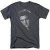Elvis Presley American Idol T Shirt Mens Licensed The King Tee Charcoal