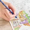 Shachihata Artline LIBERIO Colored Set with Pencil Pencils, 100-Color Sharpener, KCPL-100C/H
