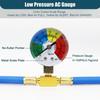R134A Air Conditioner Gas Cooler with Measuring Gauge Car Refrigerant Charging Pipe AC Recharge Hose for Car Automobile