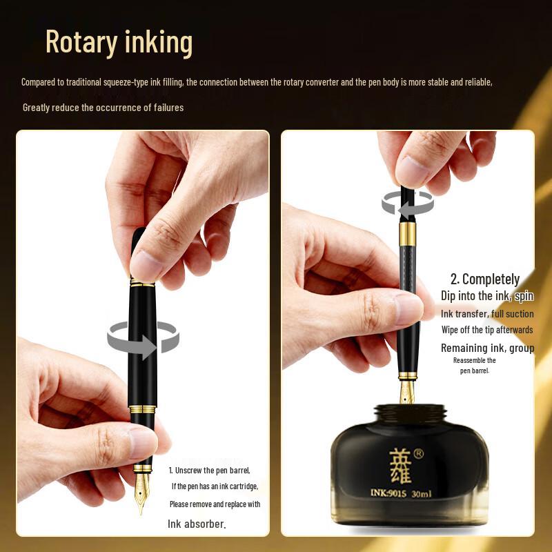 HERO Luxury Fountain Pen Gift Set