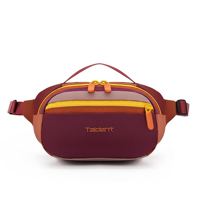 Bolsa mensageiro de viagem da moda para homens e mulheres, bolsa de ombro para lazer ao ar livre e esportes, pochete dopamina