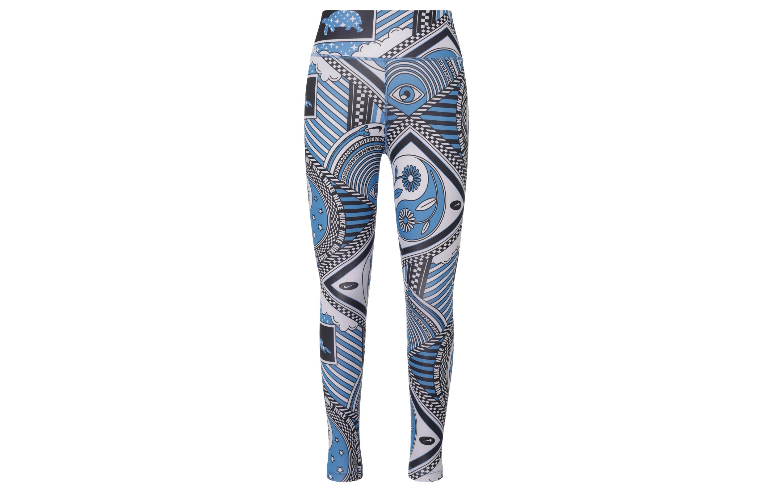 Nike Sports Pants Women s Blue Moderate CJ3899-435 S