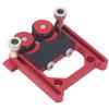 Table Saw Stock Roller Woodworking Double Wheel Sliding Feeding Guide Roller Feather Board Auxiliary Tool