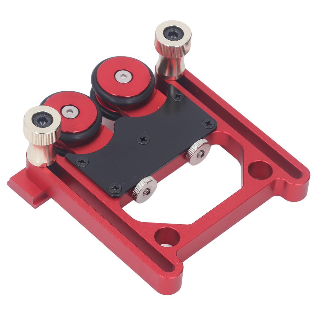 Table Saw Stock Roller Woodworking Double Wheel Sliding Feeding Guide Roller Feather Board Auxiliary Tool