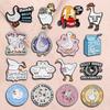 Zertifizierte Alberne Gans Emaille-Anstecker Alberne Gänse-Vereinigung Alberne Gänse-Club Anstecknadeln Revers-Abzeichen Lustiger Schmuck Geschenke Für Freunde