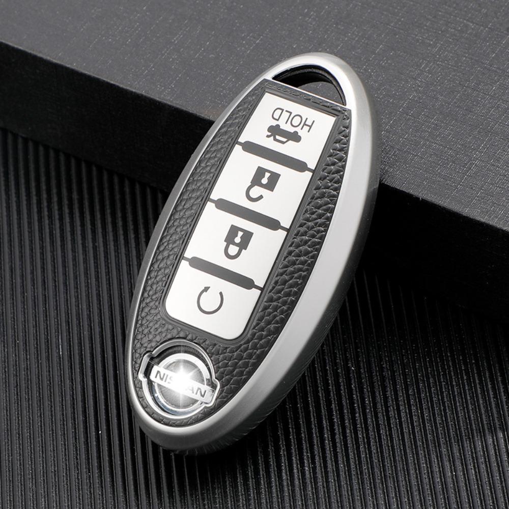 Soft Silicone Car Key Cover for Nissan Tiida Sylphy Teana Durable Protective Key Case