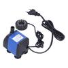 3-i-1 nedsenkbar fontenepumpe, vannpumpe til fisketank med 7 stk.Farget LED-lys