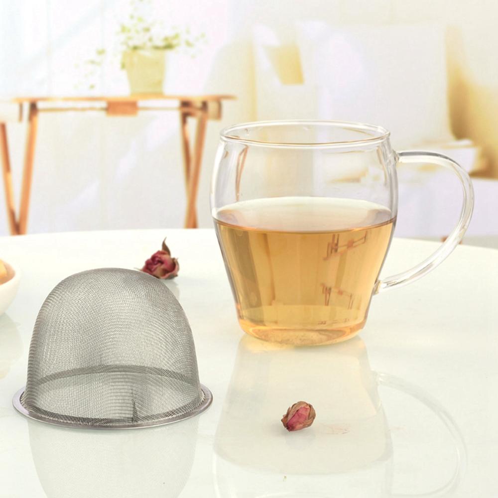 5-9.5CM Teapots Kitchen Herb Loose Leaf Tea Reusable Strainer Tea Infuser Spice Filter Drinkware