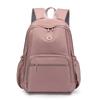 Schoolbag backpack women's 1011 new large-capacity computer bag multi-pocket college student schoolbag can be set with tie rod travel backpack