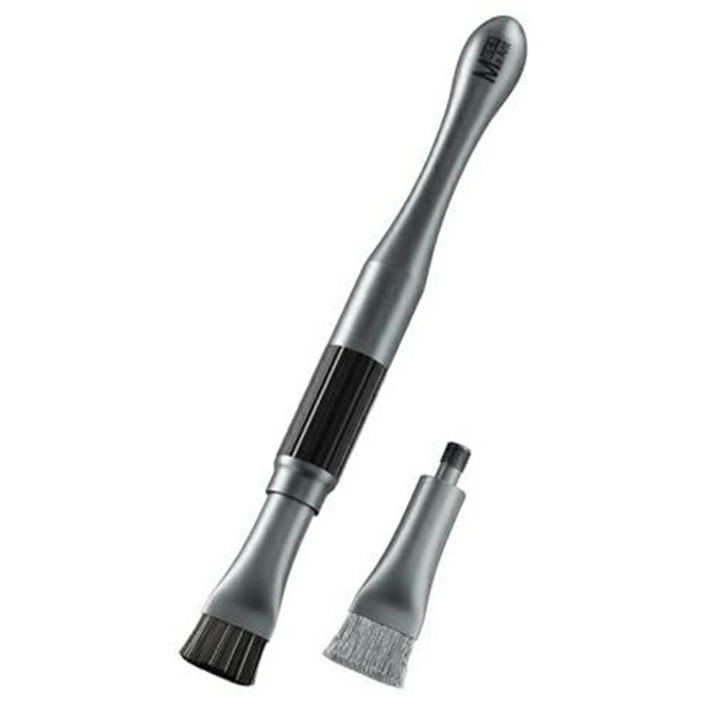 

MAANT Dual-Head PCB Cleaning Brush Hard Bristle Steel Wire Anti-Static Board Chip Dust Removal Tool As Shown A