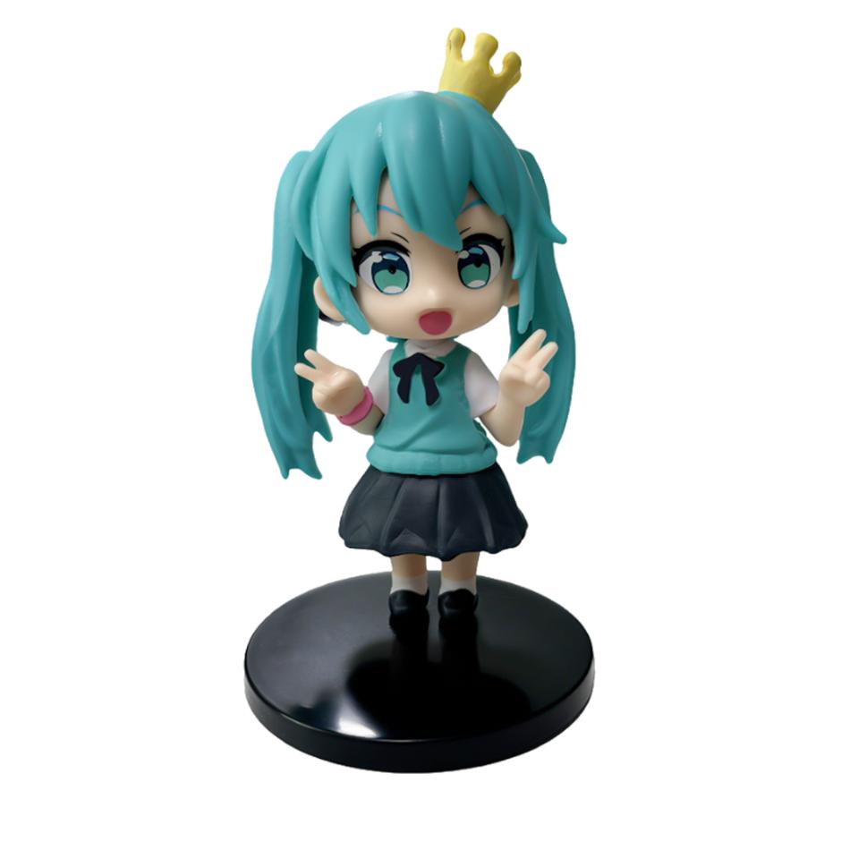 6 PCS Hatsune Miku Q Edition Series Handmade Blind Box Children's Toys Birthday Halloween Christmas Gift Desktop Decoration