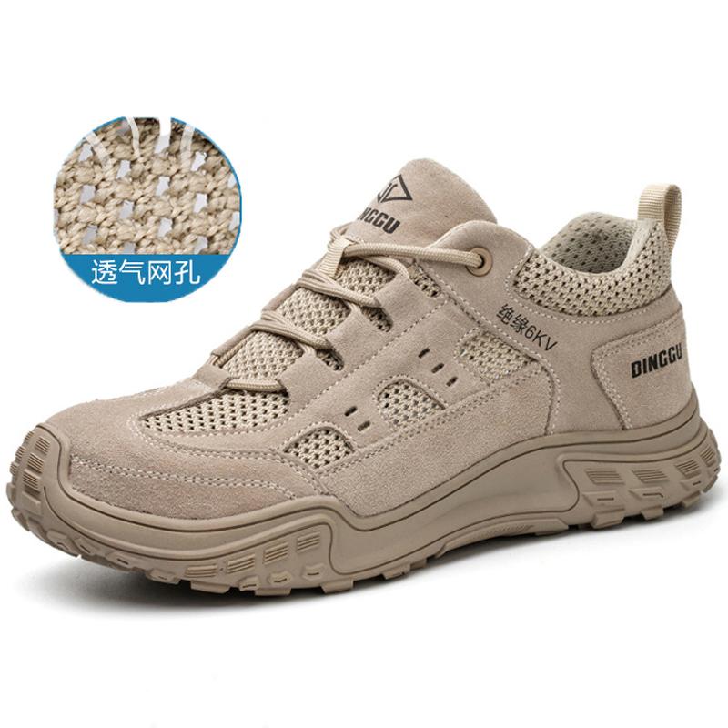 

New 6KV insulating shoes Anti scald welding shoes Men Puncture-Proof Safety Shoes Steel toe Boots Work Sneakers Industrial Shoes 38