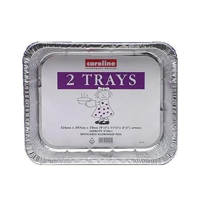 Foil Trays (Pack Of 2)