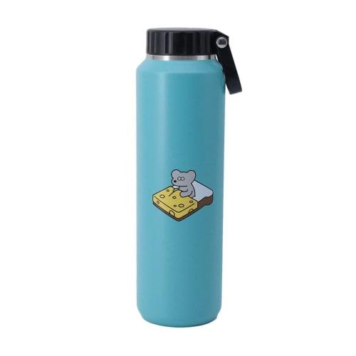 

Stainless Steel Bottle with Handle, Large, Mint, 555022