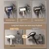 Hair Dryer Storage Rack Non Perforated Bathroom Wall Mounted Hair Dryer Bracket Bathroom Air Duct Storage Rack Hanging Rack