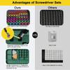 132 In 1 Precision Screwdriver Set Magnetic Screwdriver Head with Storage Box 152 Bit Small Hand Repair Tool Kit