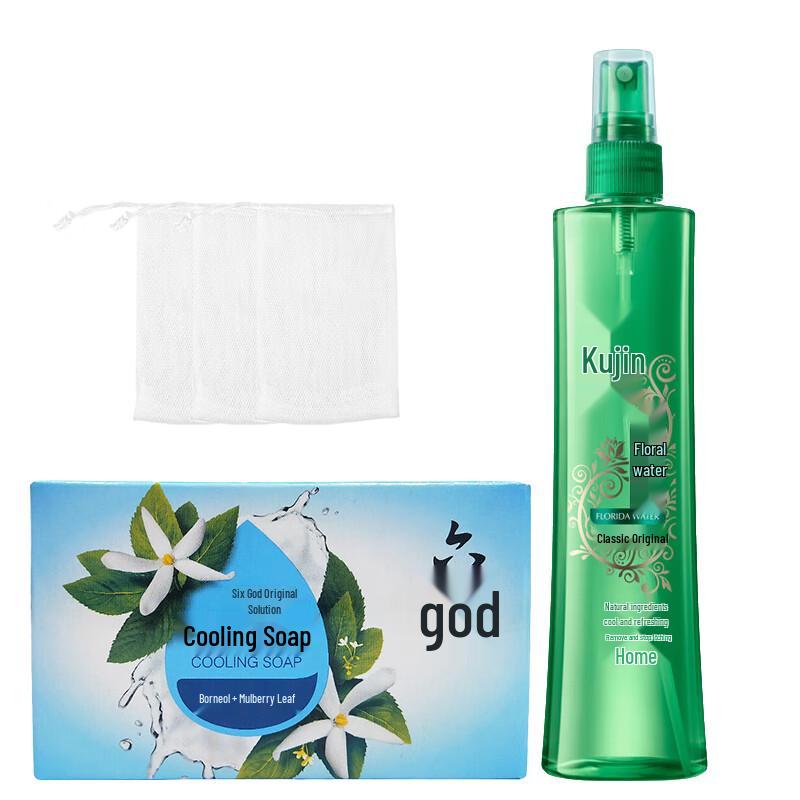 

Liùshén Cooling Soap & Floral Water Set