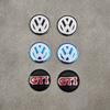 For VW Volkswagen Jetta MK5 Golf 10 stk. 14 mm bilens emblem nøkkelklistremerker badge tilbehør for Volkswagen VW Touran Beetle Golf Passa