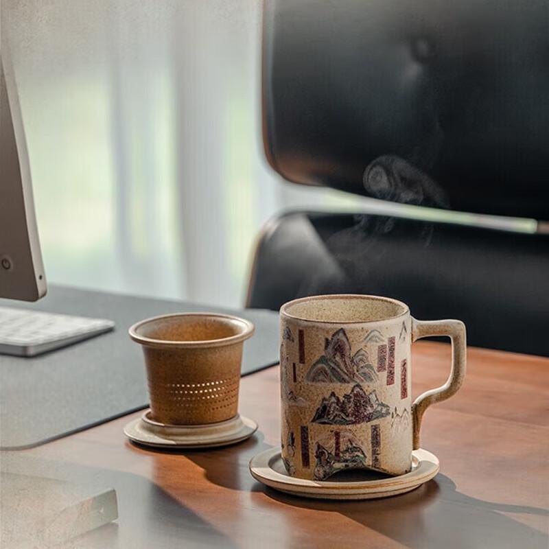 Edenus Dunhuang Series Ceramic Office Cup