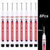 4-100 Stück 20mm Tiefloch Lange Spitze Kopf Marker Für Metall Perforierstift Wasserdicht Badezimmer Holzbearbeitung Dekoration Mehrzweck