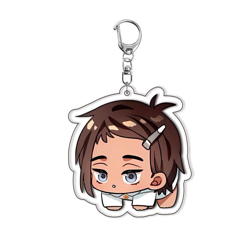 ALIEN STAGE Pendant Keyring Bag Hanging Ornaments Sua Mizi Till Anime Game Surrounding Acrylic Double Sided Keychain Girl Gift