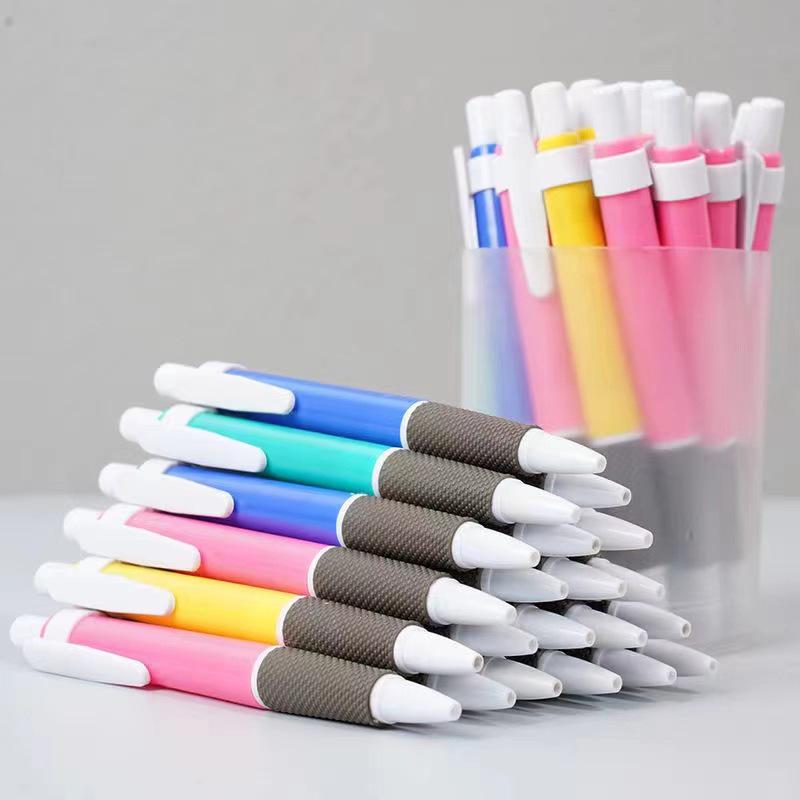 Candy Color 0.5mm Ballpoint Pen with Large Capacity for Office and Student Use