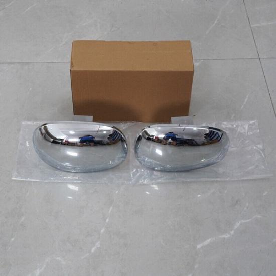 Хромированные Накладки на Зеркала Бокового Вида Крышки Power Mirrors БЕЗ Сигнала Для Ford F150 1997~2003