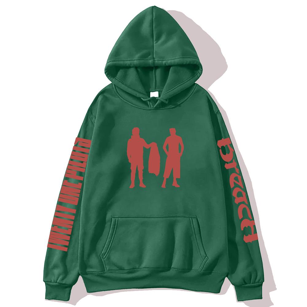Twenty One Pilots Mikina Breach Módní Rock Dlouhý Rukáv Pánské Dámské Oblečení Ležérní Streetwear Oversized Volný Pulovr