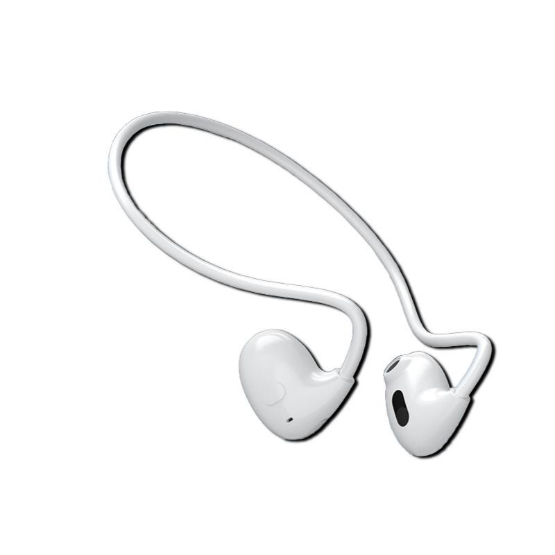 Neckband Air Bone Conduction Headphones Wireless Bluetooth Headset With Mic Sports Running Non-Ear-Wearing For Xiaomi Iphone 15