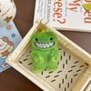 Cartoon Cute Plush Green Dinosaur Doll Keychain Pendant Funny Stuffed Toy Backpack Keychain Pendant Lovely Doll Gift Accessories