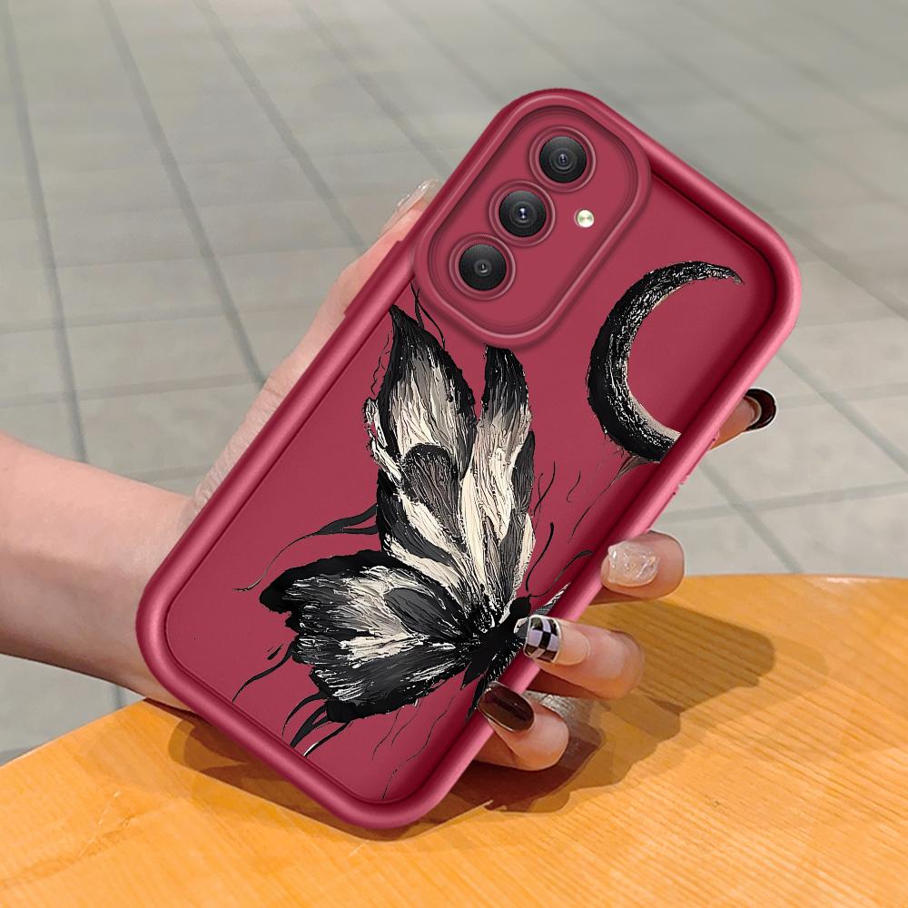 Soft Silicone Square Ladders Cartoon Pattern Full Cover Camera Protection Shockproof Case for Huawei Honor Xiaomi Redmi Samsung