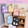 Adorable Cartoon Starry Bunny Backpack For Kids Durable Breathable Canvas Design