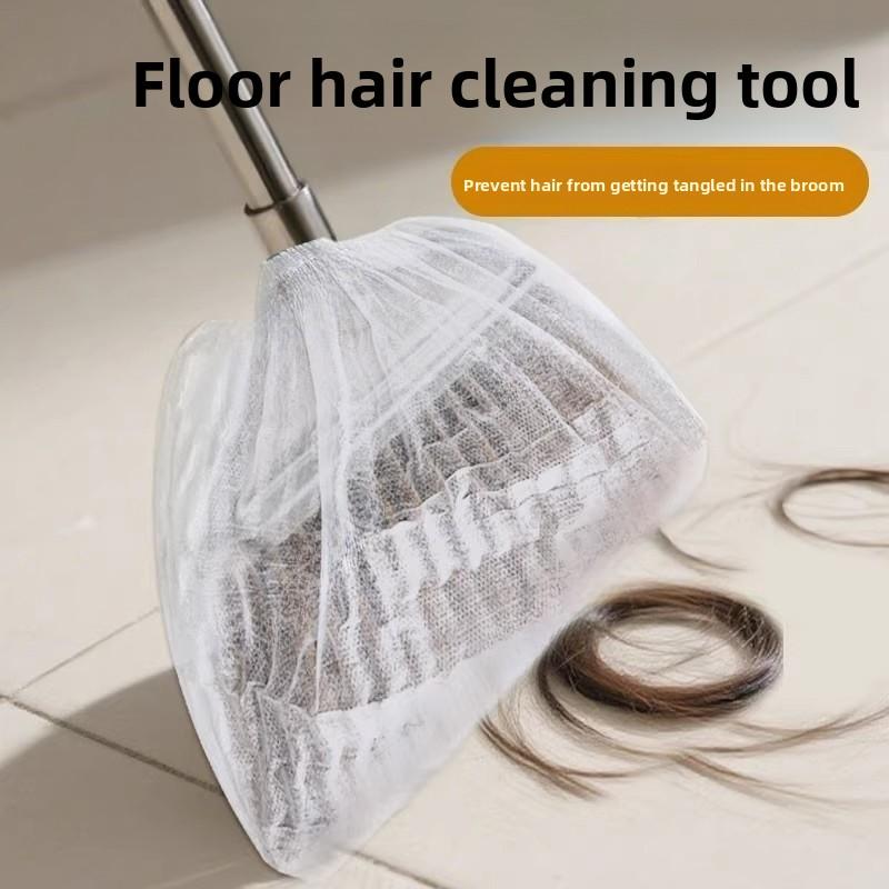 

Disposable Electrostatic Dust Removal Broom Cover for Ground Hair Gap Cleaning a pack (100 pieces)