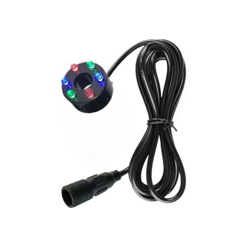 Water Fountain Led Light With Changing Leds For Aquarium Decor And Fish Tank Ambience