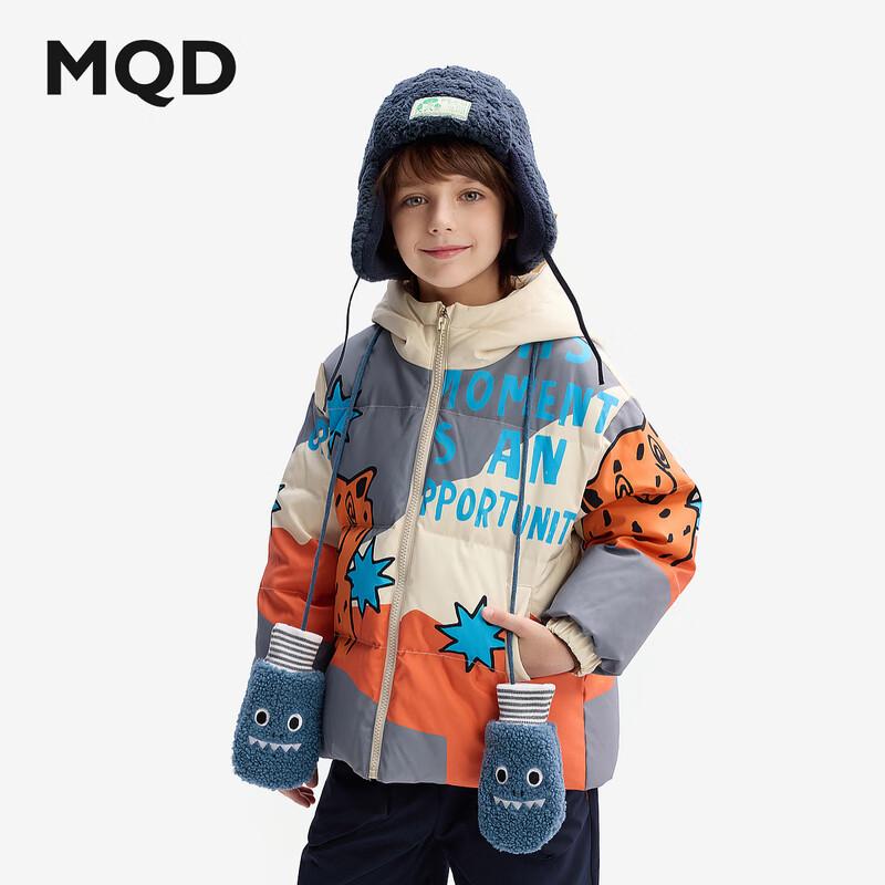 MQD Boys Winter Hooded Down Jacket 140cm