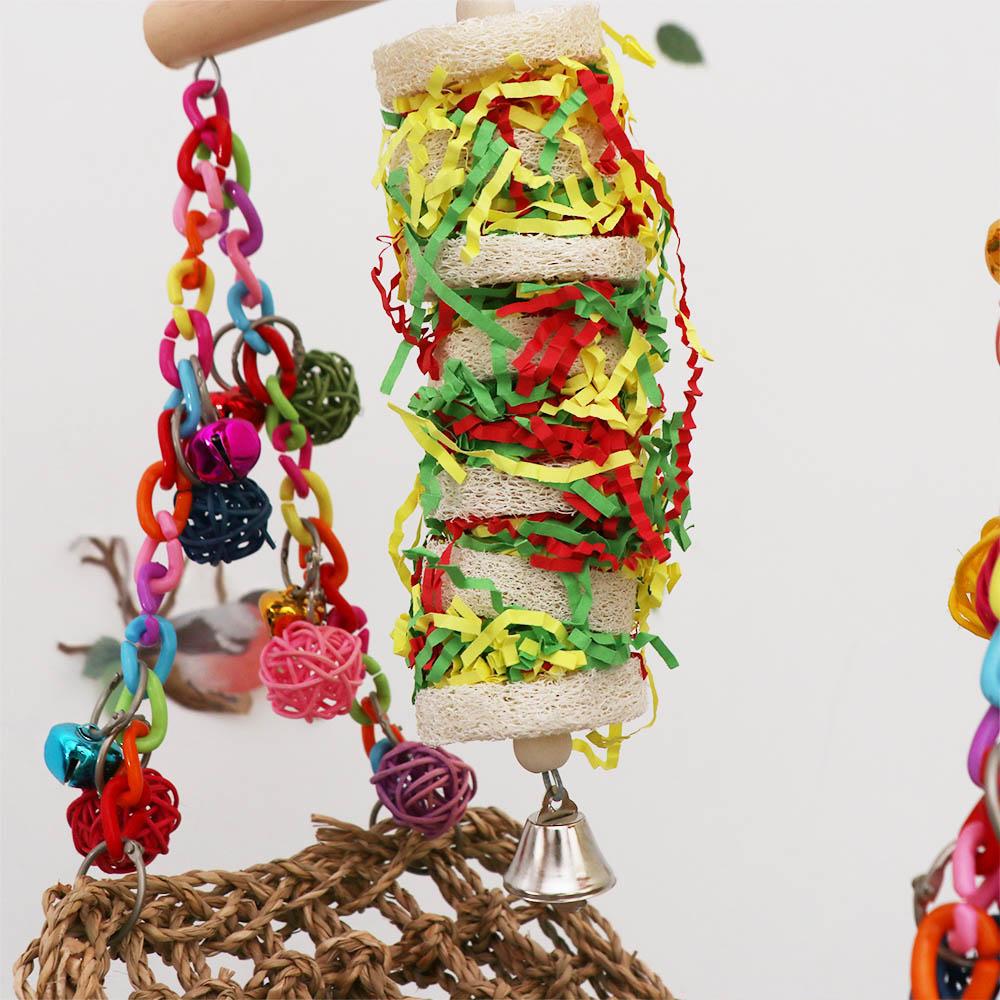 Funny Parrot Toys Swing Pet Chew Toys Bird Supplies Bird Toys  Cockatiel