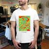 David Byrne Hitzekarte Mehrfarbig S T-Shirt Vintage Stilvoll Bequem Weich Vielseitig Atmungsaktiv