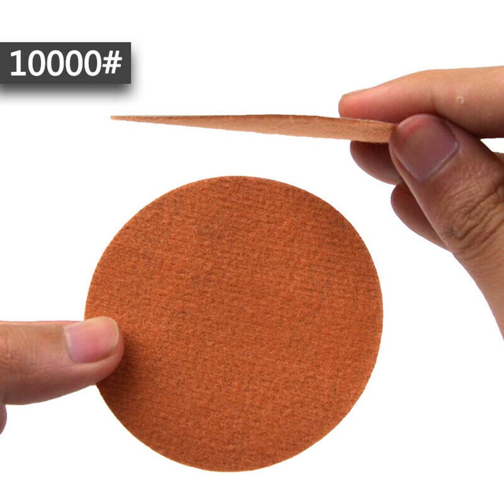 50pcs Sanding Disc 3inch 800-10000 Grit Silicon Carbide Sandpaper Wet Dry