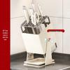 Stainless Steel Rotating Countertop Knife Holder