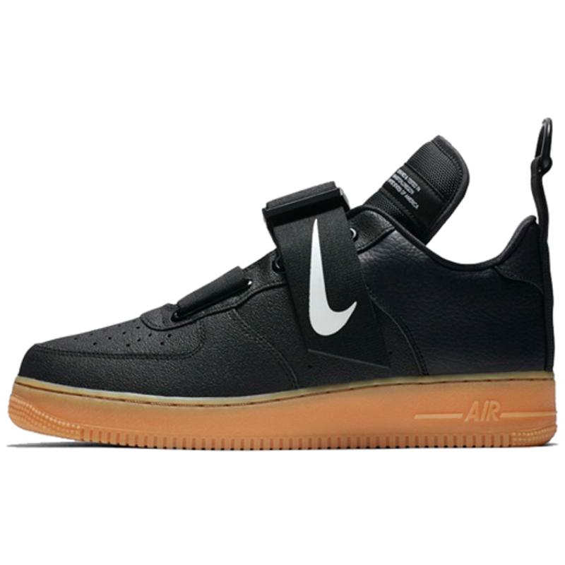 Nike Air Force 1 Utility Black Gum Sneakers AO1531-002