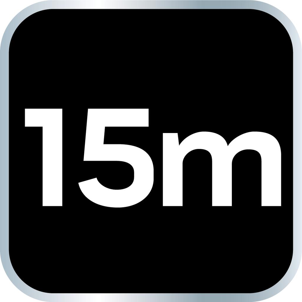 Square trimmer line, diameter 3 mm, length 15 m