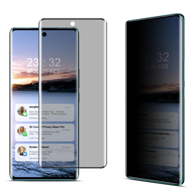 IMAK For vivo V30 5G/V30 Pro 5G Anti-Spy Privacy Screen Protector 3D Curved Tempered Glass Film