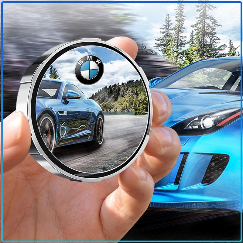 Pro BMW E60 E46 E39 E38 E90 E36 F30 E30 E31 E34 F10 E87 E92 E91 E53 E70 X1 X5 X3 X6 Nastavitelný 360stupňový úhlový odznak zrcátka pro sledování mrtvého úhlu zadního pohledu do auta