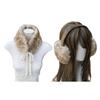 Luxury Plush Scarf Cosplay Headwear Ear Warmer Cosy Winter Neck Wrap For Sensitive Skin User Friendly Design