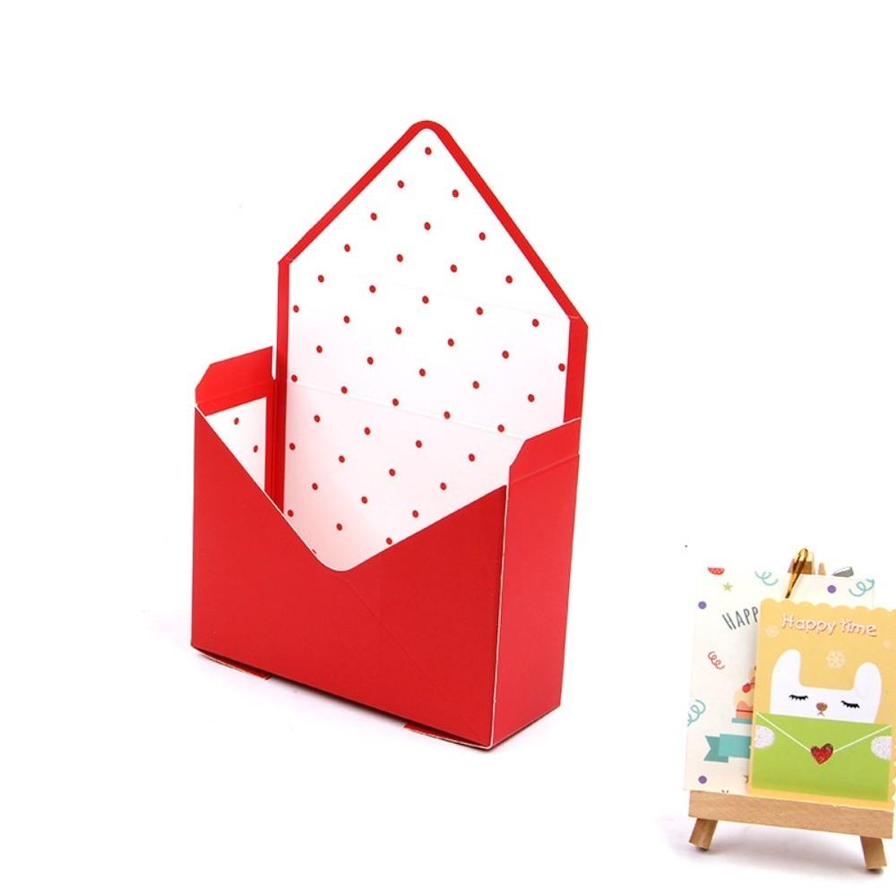 Gifts Folding Valentine Envelope Boxes DIY Stripes Bouquet Envelope Box Empty Flower Bouquet Paper Boxes Birthday