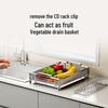 HUALEAI Stainless Steel Kitchen Dish Drainer Rack