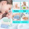 5/6 Pack Baby Muslin Washcloths 6-Layer Thick Cotton Gauze Soft Absorbent Newborn Face Towel for Bathing Feeding Sensitive Skin Reusable Wipes